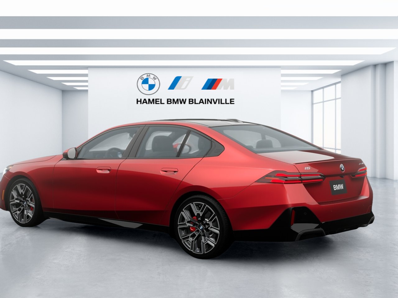 2026 BMW i5 Vegas Red Metallic Blainville - photo #3