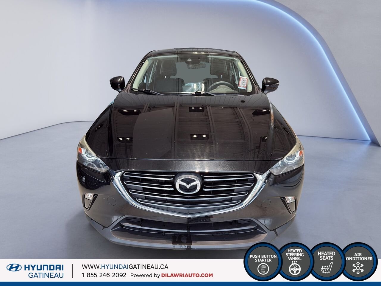 2019 Mazda CX-3 Black Gatineau - photo #1