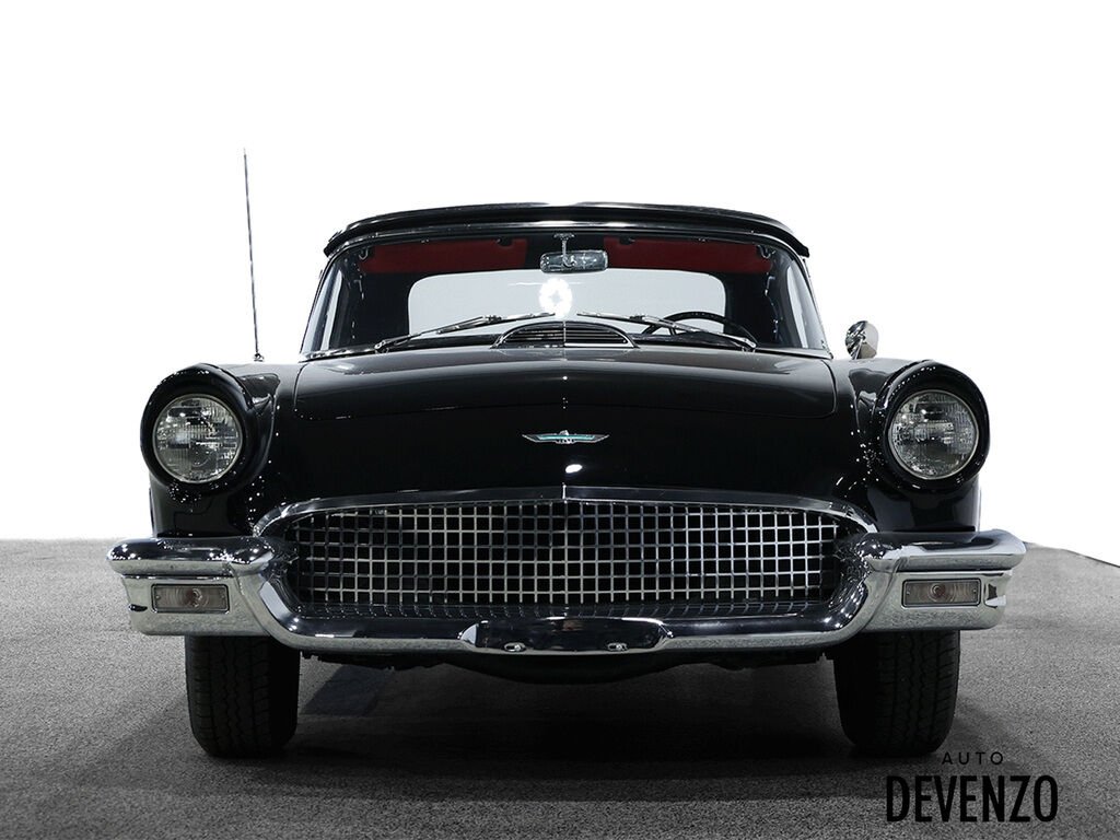 1957 Ford Thunderbird Black Saint-Eustache - photo #5