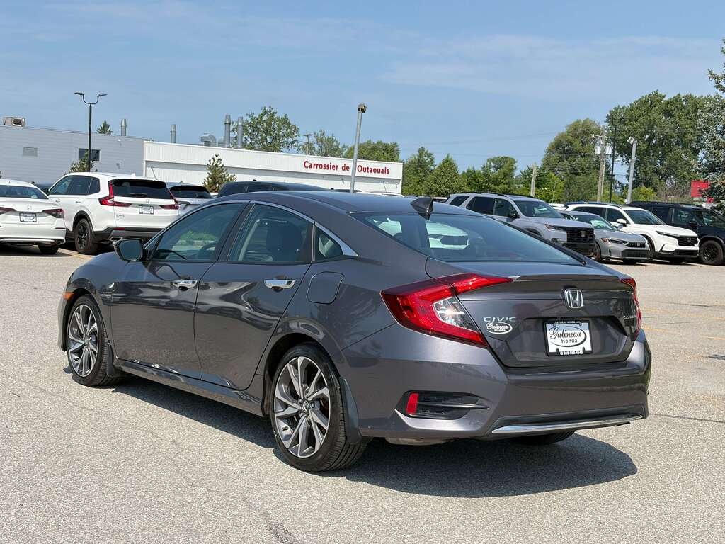 Honda Civic Sedan Touring CVT 2019 Noir Gatineau - photo #3