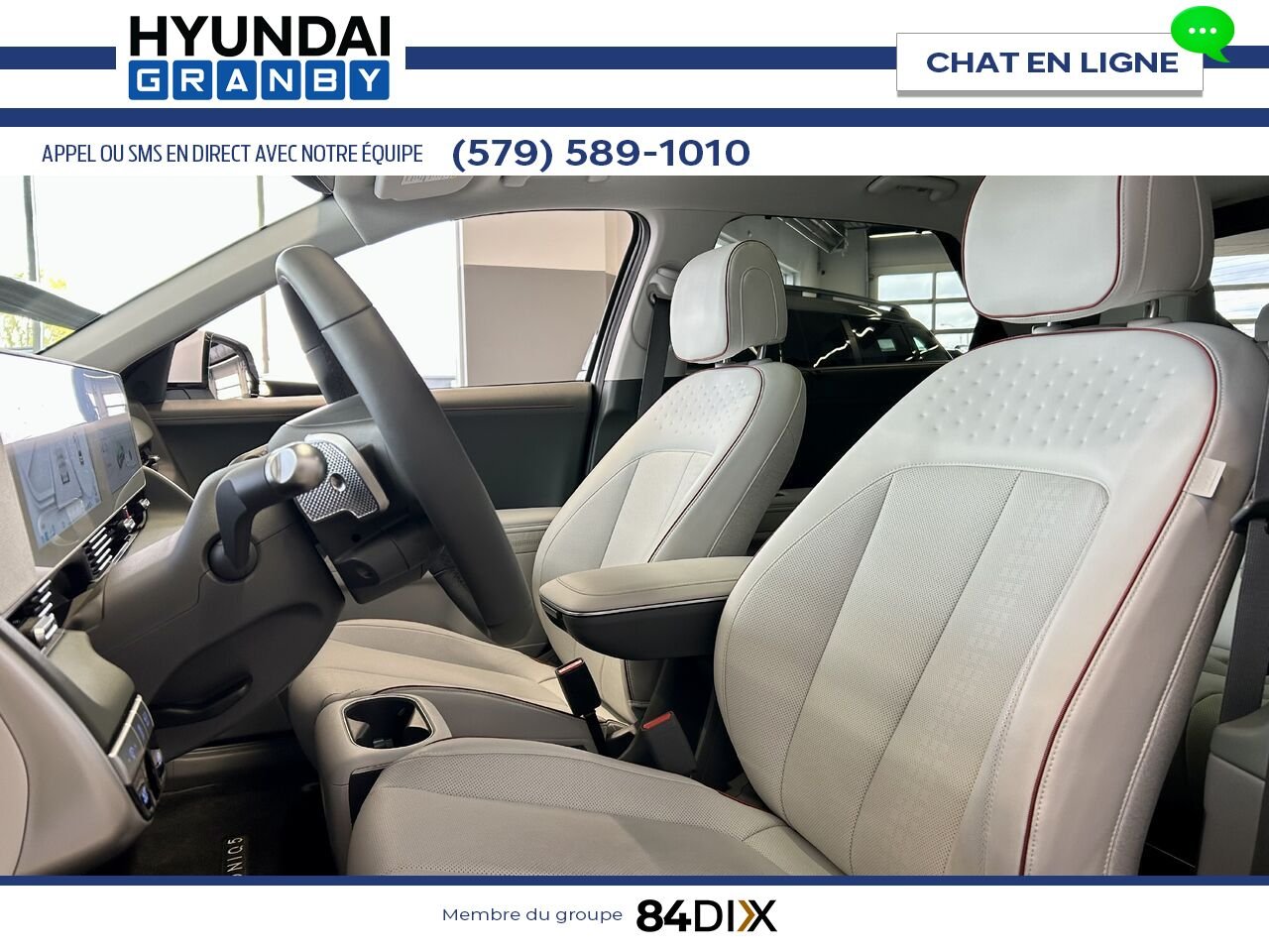 Hyundai Ioniq 5 2024 Blanc Granby - photo #10