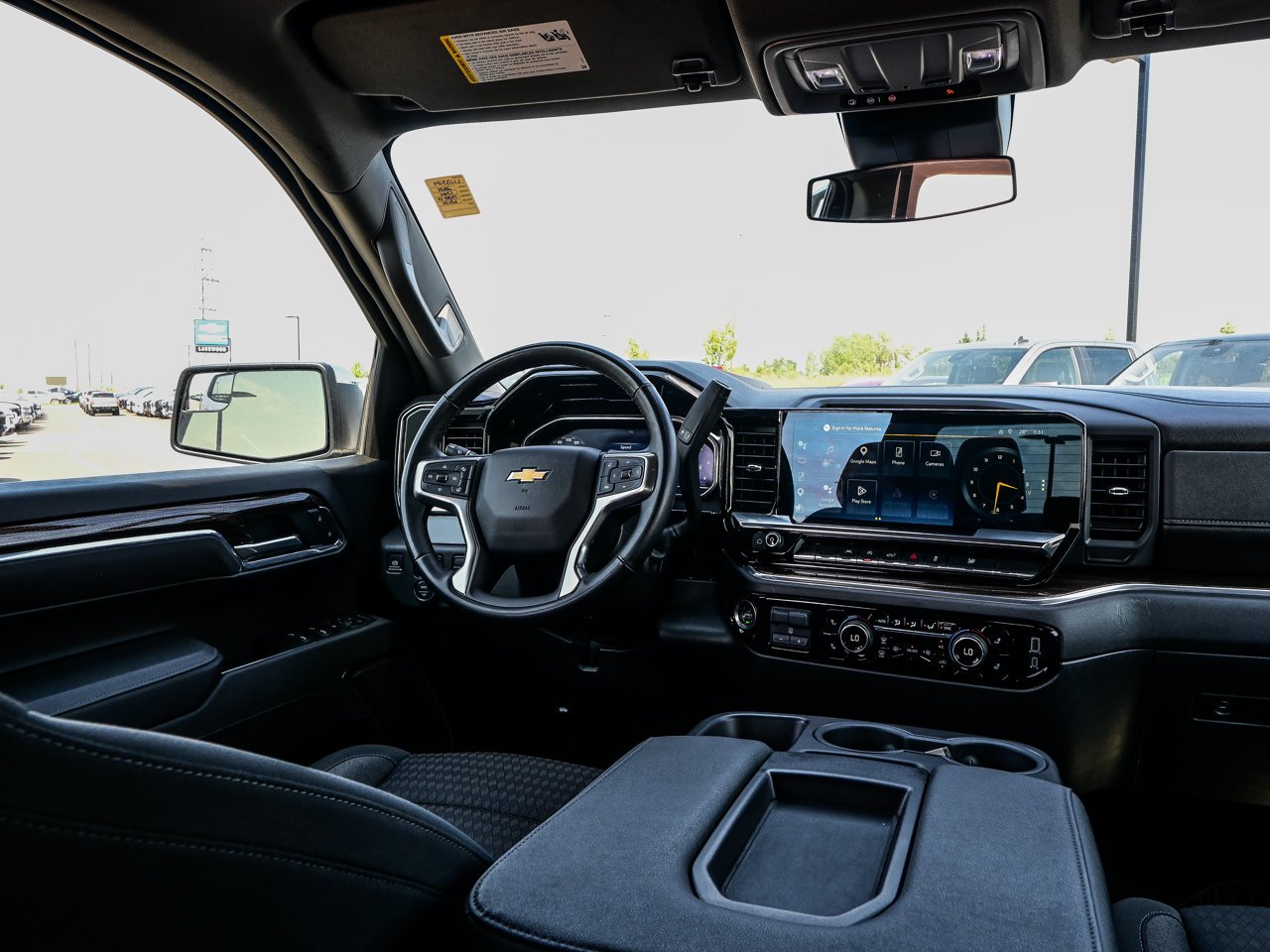 2025 Chevrolet Silverado 1500 4WD Crew Cab 147 LT White Sherwood Park - photo #28