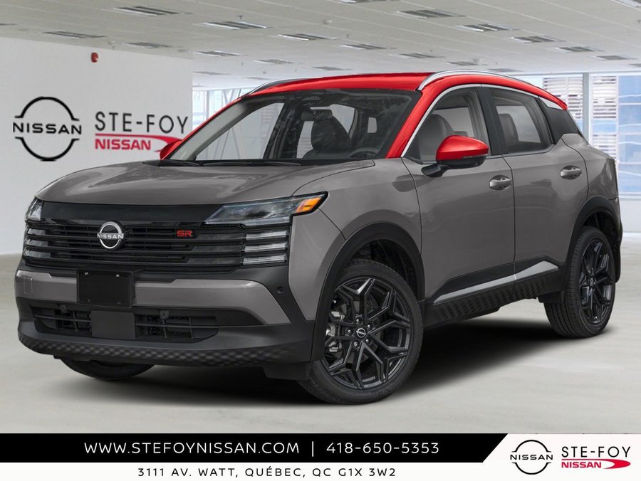 NISSAN Kicks K6389 2026 Gris poudre métallisé/Couche teintée Braise écarlate