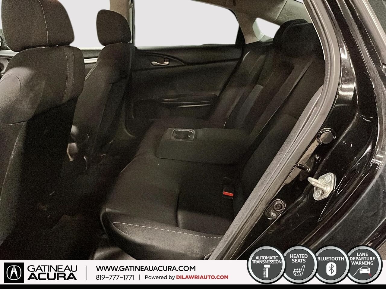 2018 Honda Civic SE Black Gatineau - photo #20