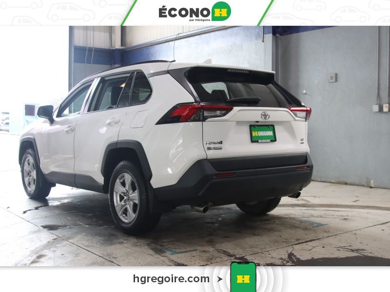 Toyota Rav 4 820743 | LE AWD A/C GR ÉLECT MAGS CAM RECUL BLUETOOTH 2019 Blanc Laval - photo #4