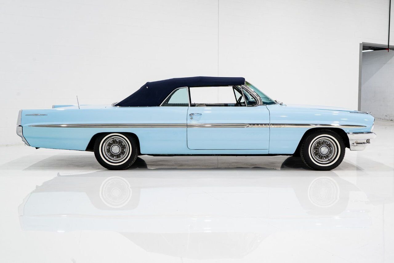 1961 Pontiac Bonneville **PRIX EN USD**C8 Suffix 389cu.in. TriPower 4 Speed Blue Montreal - photo #50