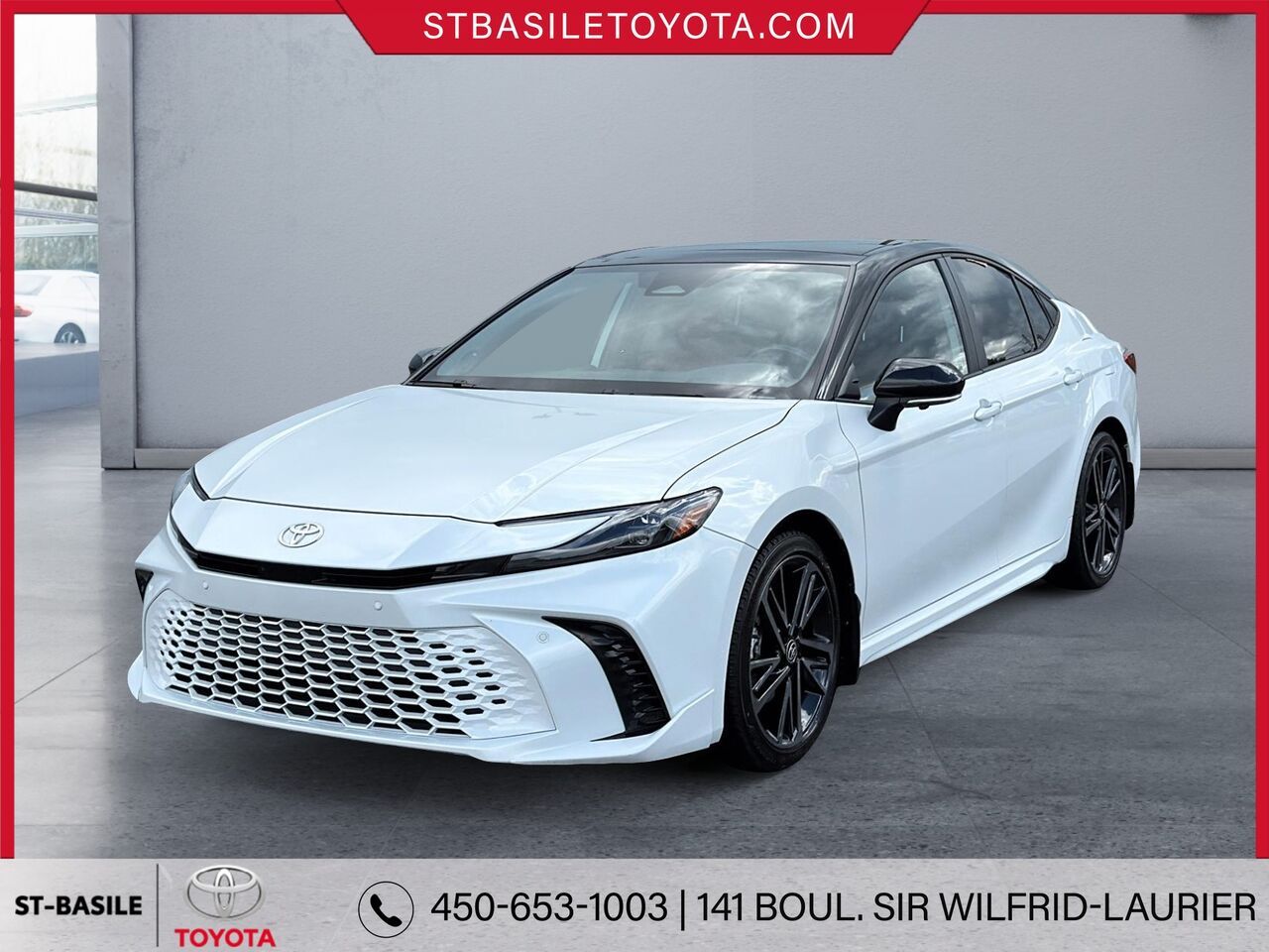 White 2025 Toyota Camry Sedan All-Wheel Drive Automatic