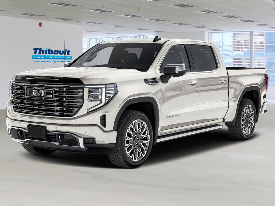 GMC SIERRA 1500 Denali Ultimate cabine multiplace 4RM 147 po 2026 BLANC GLACIER, TRIPLE COUCHE