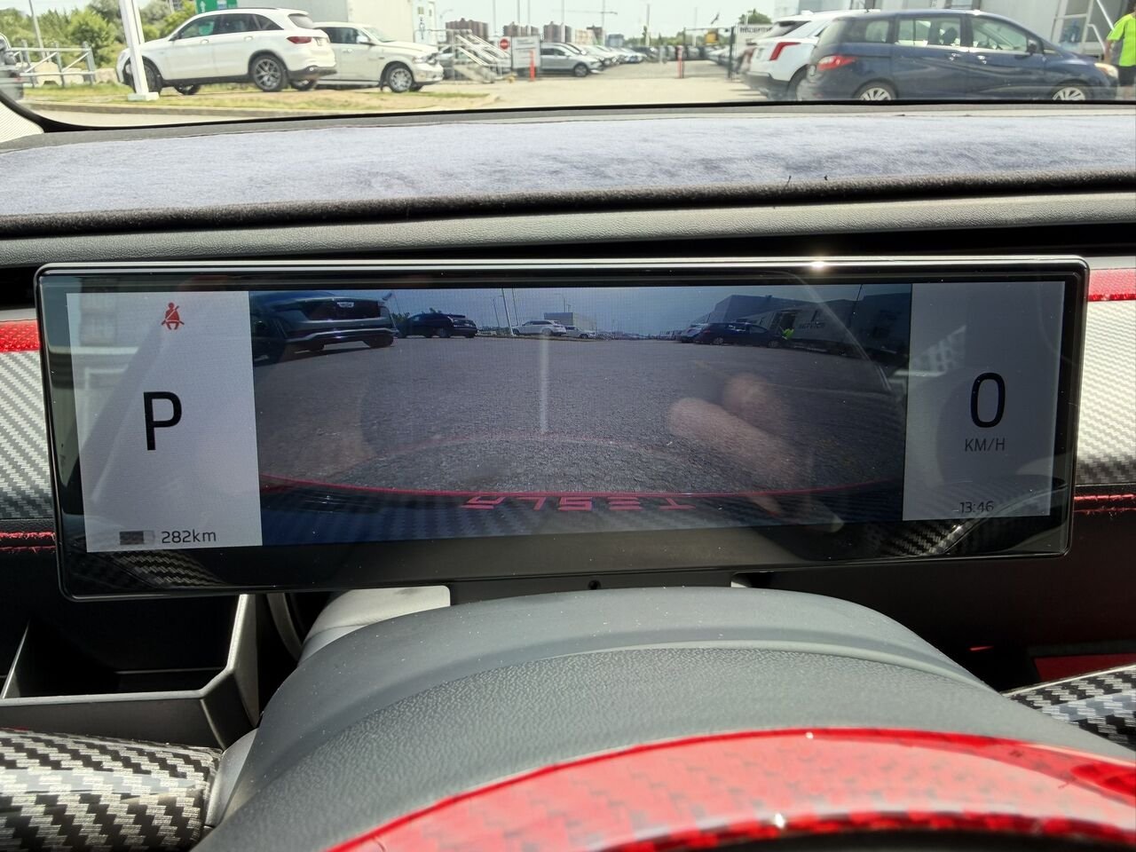 Tesla Model 3 CARBONE 2023 Argent Laval - photo #25