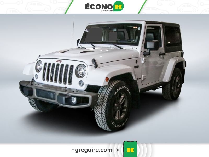 Jeep Wrangler 2016 Blanc Saint-Eustache - photo #2
