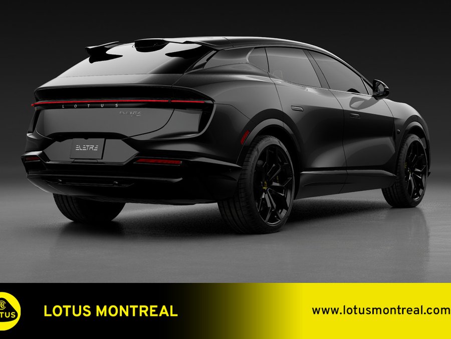 Lotus Eletre 2026 2026 Noir