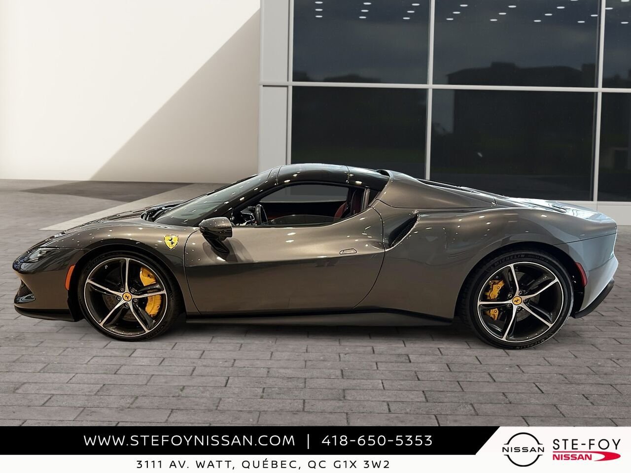 2024 Ferrari 296 GTS Grey Ste-Foy - photo #7