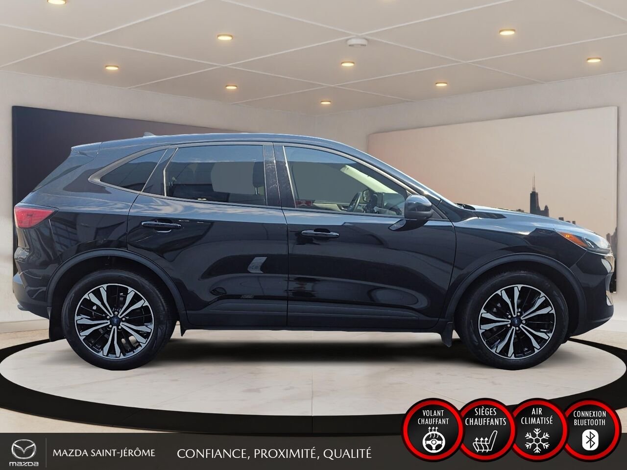 2022 Ford Escape Black Saint-Jérôme - photo #4