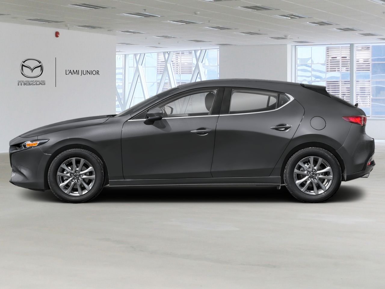 2026 Mazda Mazda3 Sport VIN JM1BPAKL6T1871386 Machine Grey Metallic Chicoutimi - photo #2