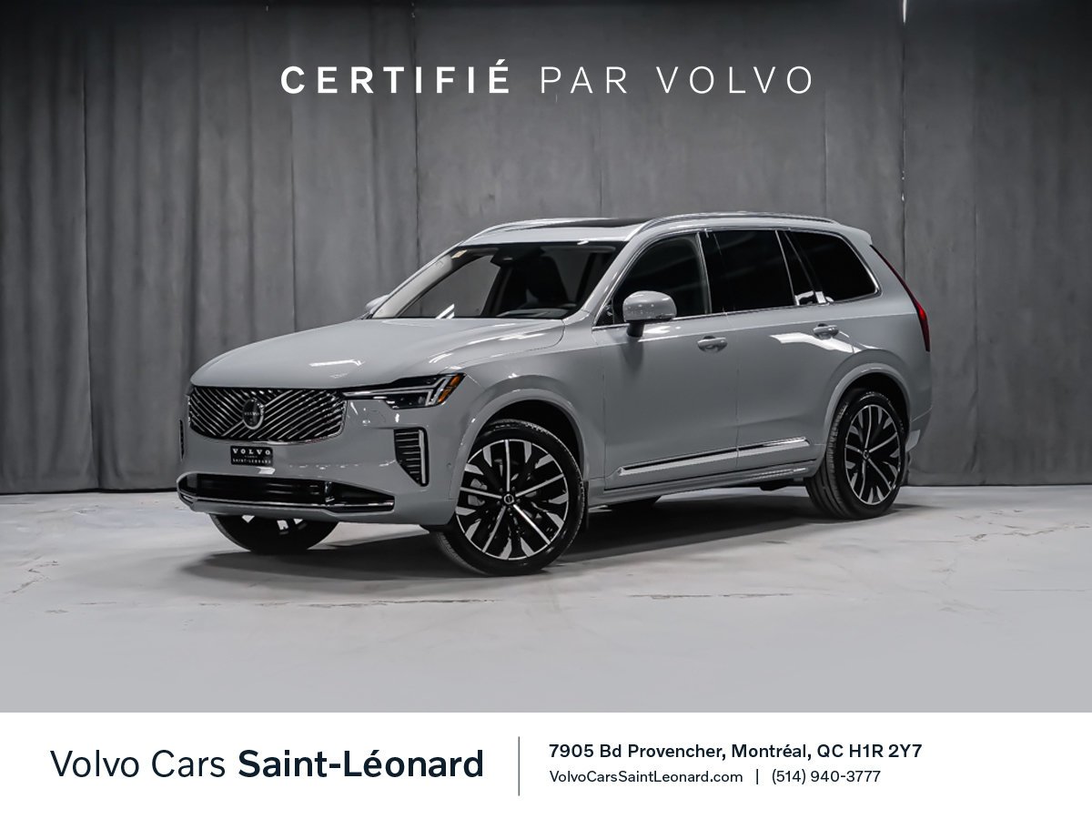 2026 Volvo XC90 B6 ULTRA BRIGHT HARMAN KARDON AFFICH. TÊTE HAUTE Grey Montreal - photo #0