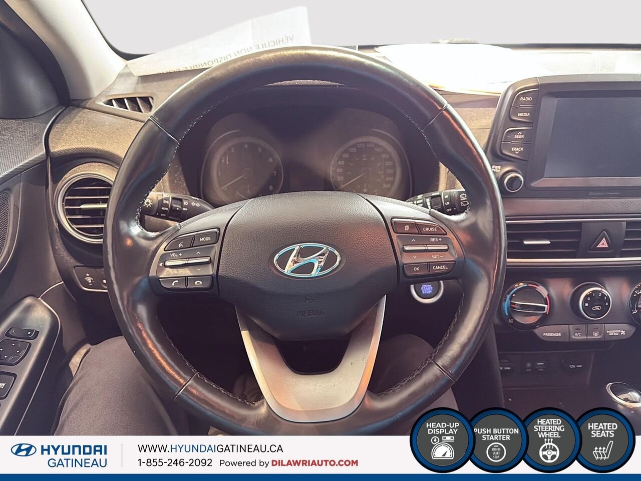 Hyundai Kona 2018 Blanc Gatineau - photo #11