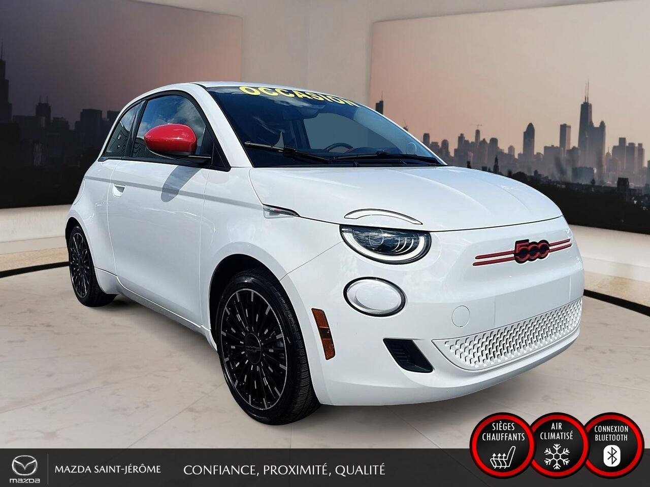 FIAT 500e 2024 Blanc Saint-Jérôme - photo #3
