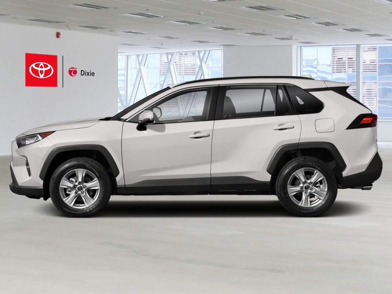 2021 Toyota RAV4 XLE AWD / HEATED SEATS / MOONROOF / ALLOY WHEELS / CARPLAY AND ANDROID AUTO White Mississauga - photo #2