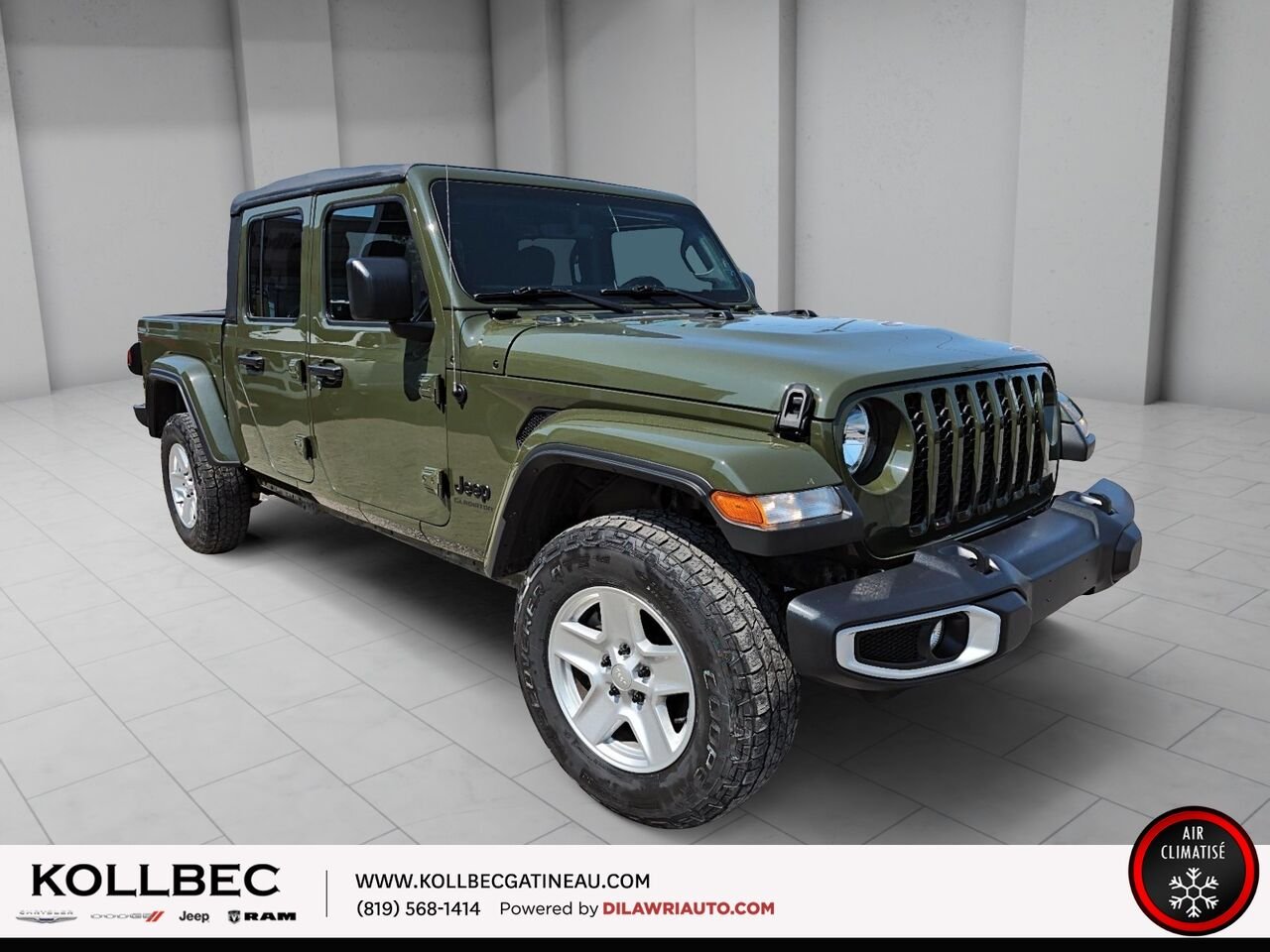 2022 JEEP GLADIATOR Sport S 4x4 Green Ottawa & Gatineau - photo #12