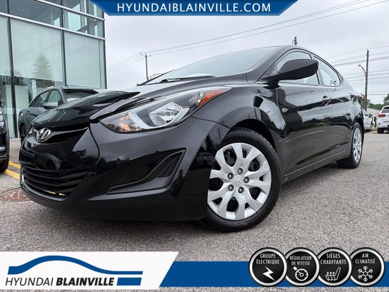 Hyundai Elantra 2014 2014 Noir