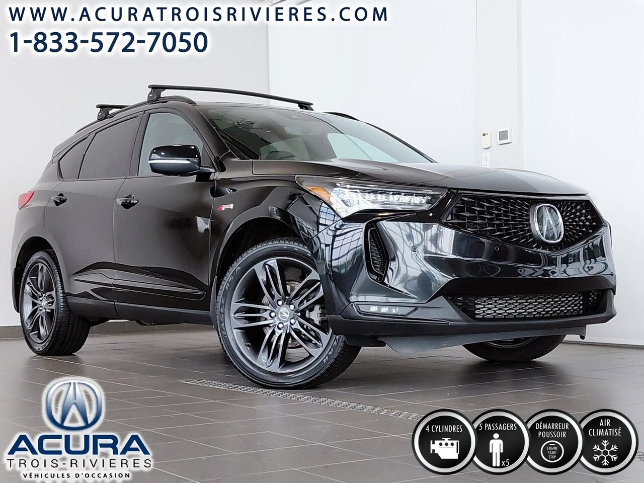 Acura RDX A-SPEC SH AWD 2023 Noir Trois-Rivières - photo #0