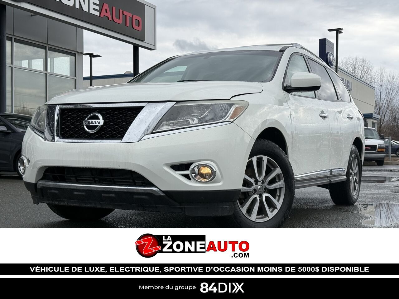 2014 Nissan Pathfinder AWD White Granby - photo #0