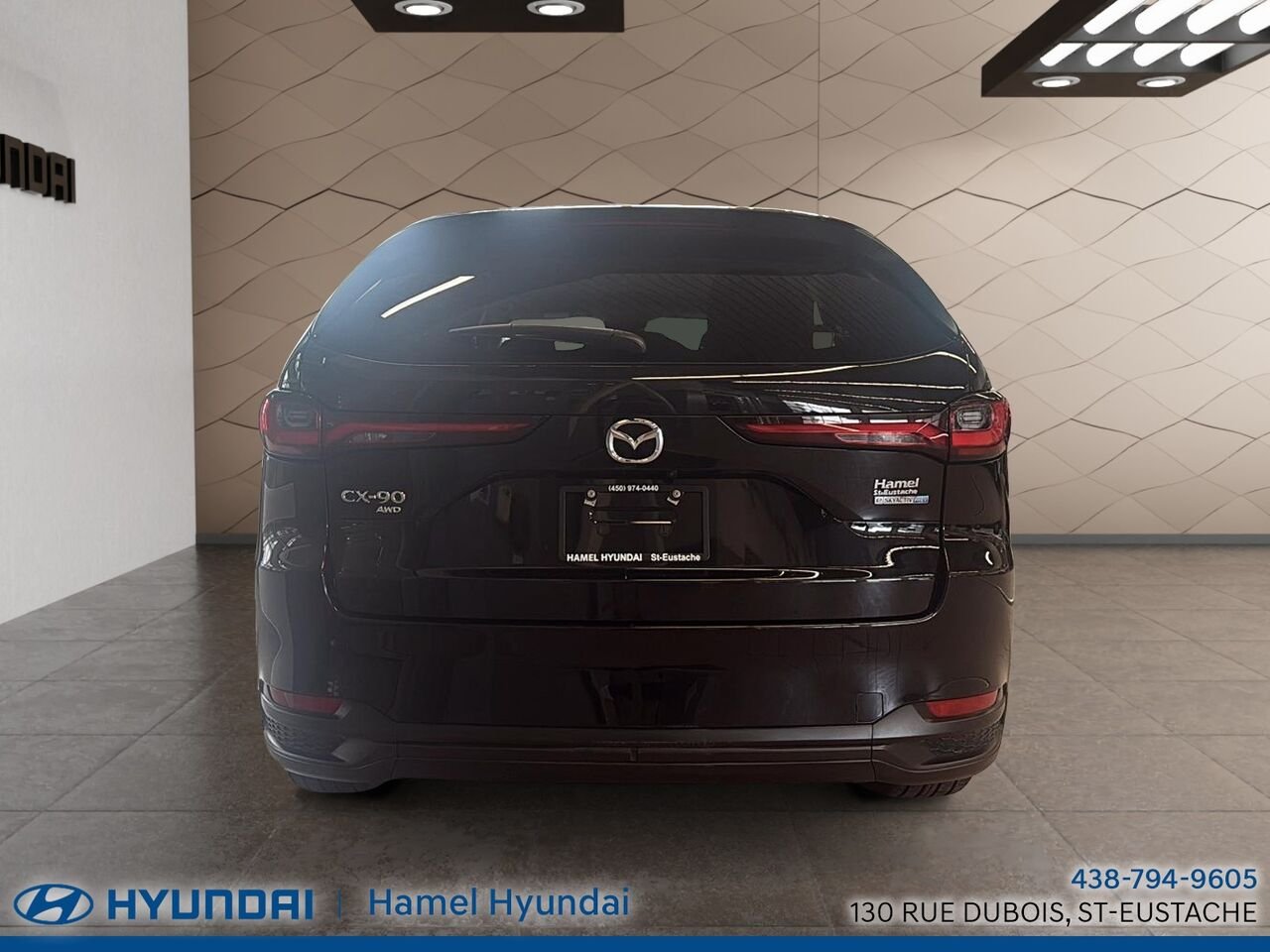 Mazda CX-90 hybride rechargeable 2025 Noir Saint-Eustache - photo #3