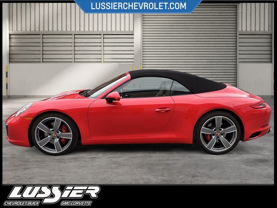 Porsche 911 Carrera S Cabriolet 2018 Rouge