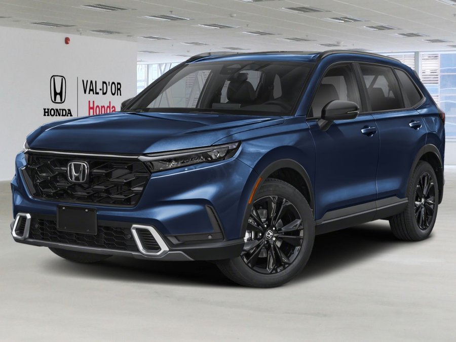 HONDA CR-V hybride 2026 2026 Bleu rivière Canyon métallisé