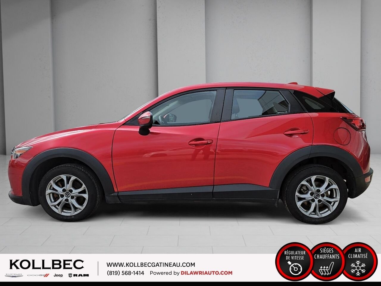 2016 MAZDA CX-3 26102 | GS FWD Red Gatineau - photo #18