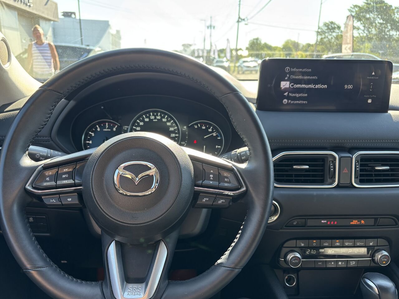MAZDA CX-5 GS TI sans désactivation de cylindres 2024 Bleu Montmagny - photo #15