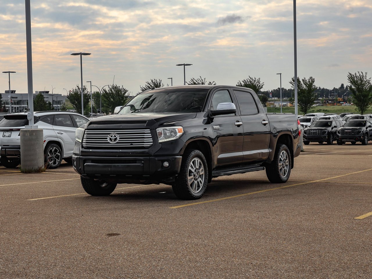 2015 Toyota Tundra 4WD Crewmax 146 5.7L Platinum Black Sherwood Park - photo #3