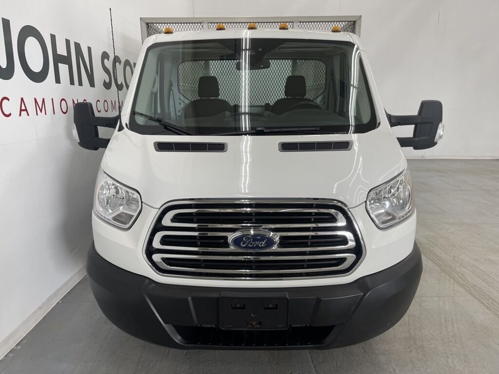 2019 Ford Transit Chassis Cab T-350 178" 9950 GVWR DRW White Kirkland - photo #1