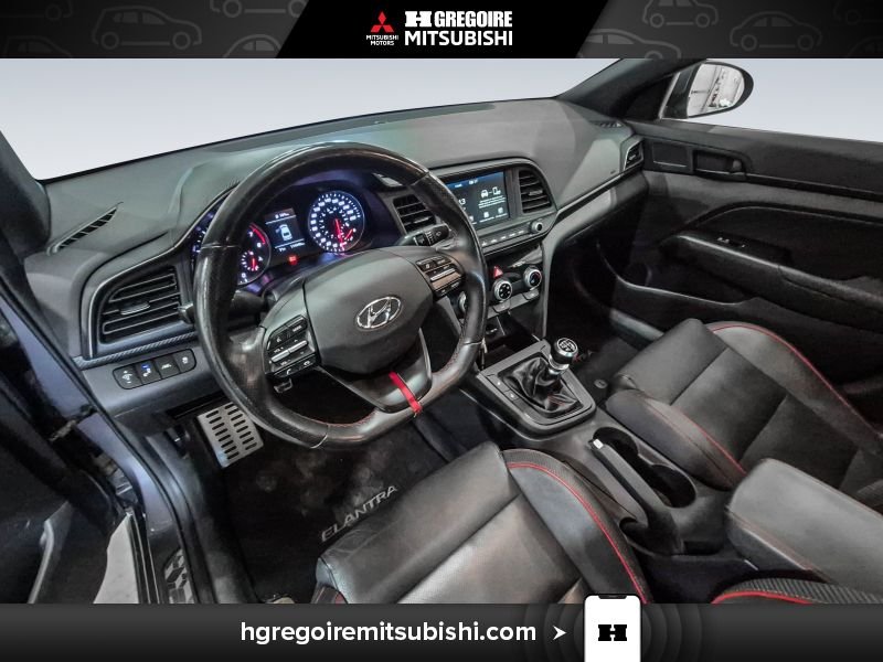 Hyundai Elantra MA4420 | Sport * Manuel * Mags * Caméra * Toit * Carplay 2019 Gris Laval - photo #17