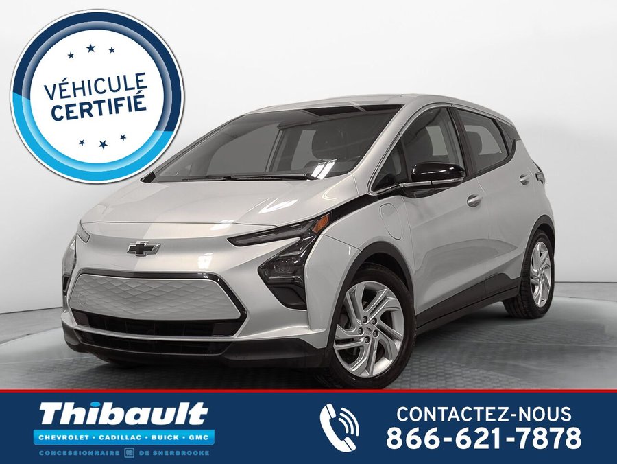 CHEVROLET BOLT EV LT Bas Kilométrage 2022 Gris