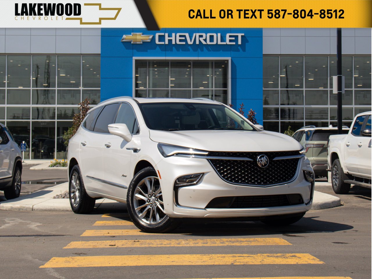 2024 Buick Enclave AWD 4dr Avenir White Sherwood Park - photo #0