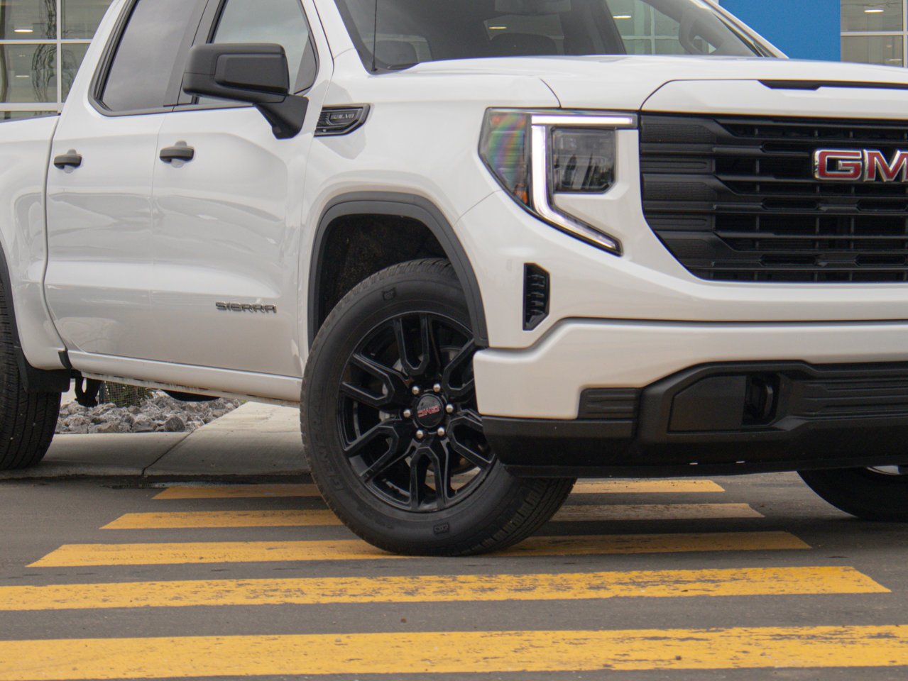 2024 GMC Sierra 1500 4WD Crew Cab 147 Pro White Sherwood Park - photo #5