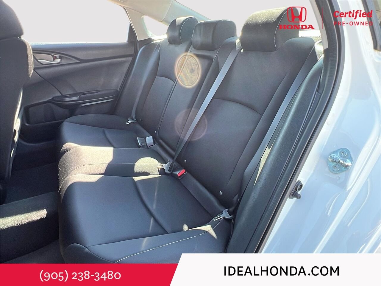 2021 Honda Civic Sedan EX CVT White Mississauga - photo #19