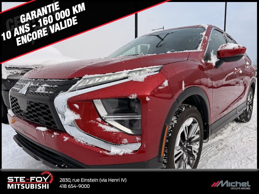 Mitsubishi Eclipse Cross ES AWD, SIÈGES CHAUFFANTS, GARANTIE 2032 2023 Rouge