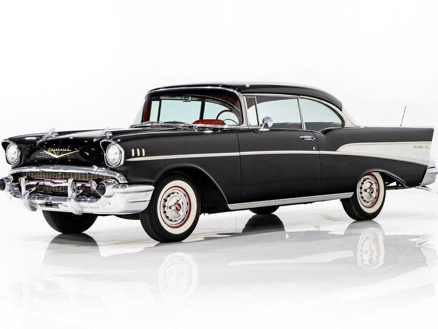 Chevrolet Bel Air 1957 1957 Noir