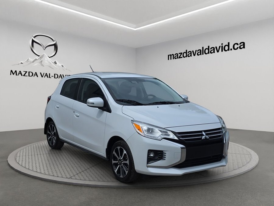 2024 Mitsubishi Mirage GT CVT, Sièges chauffant avant, commande audio au volant, caméra de recul White