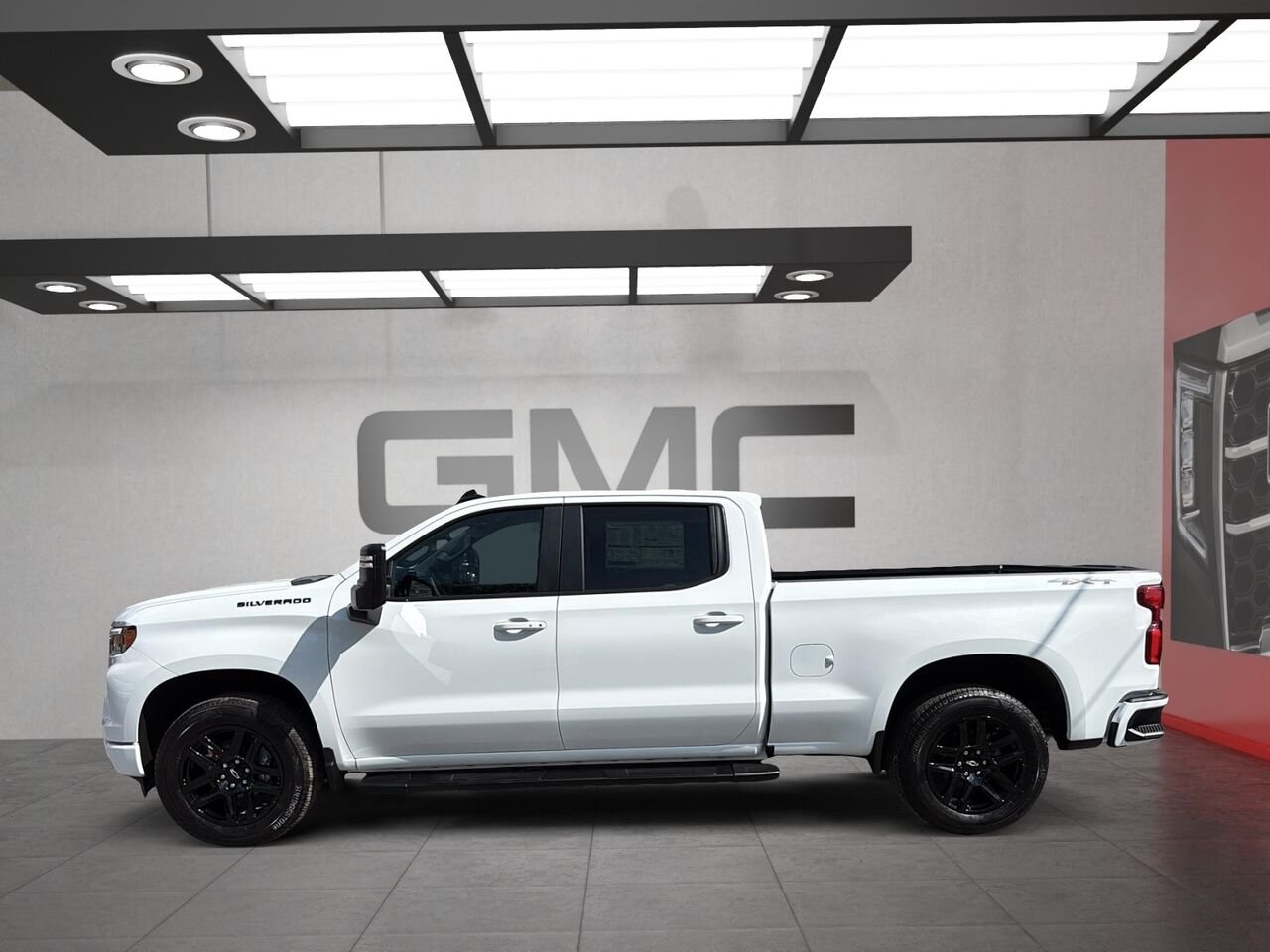 CHEVROLET Silverado 1500 RST 2026 BLANC SOMMET Saint-Hyacinthe - photo #4