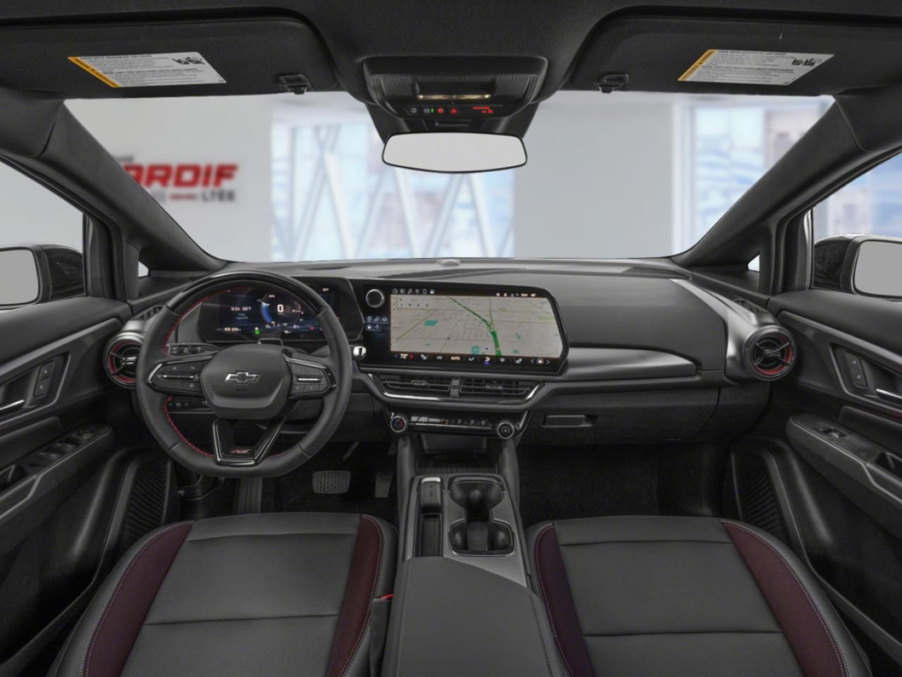 2025 CHEVROLET Equinox EV 4 portes RS Radiant Red Tintcoat Amos - photo #9