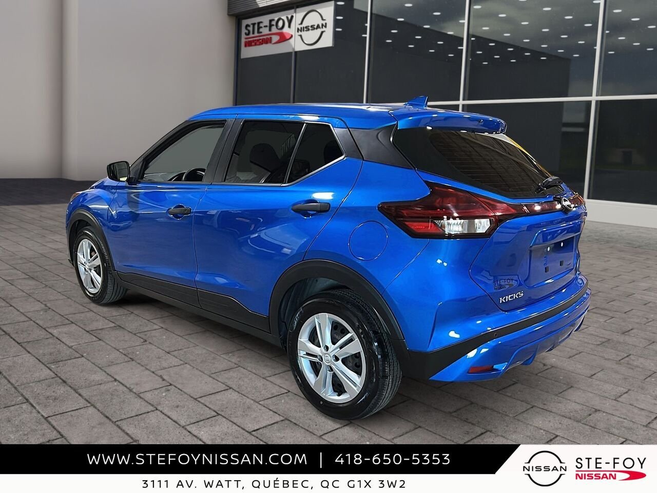 NISSAN KICKS S 2022 Bleu Ste-Foy - photo #3
