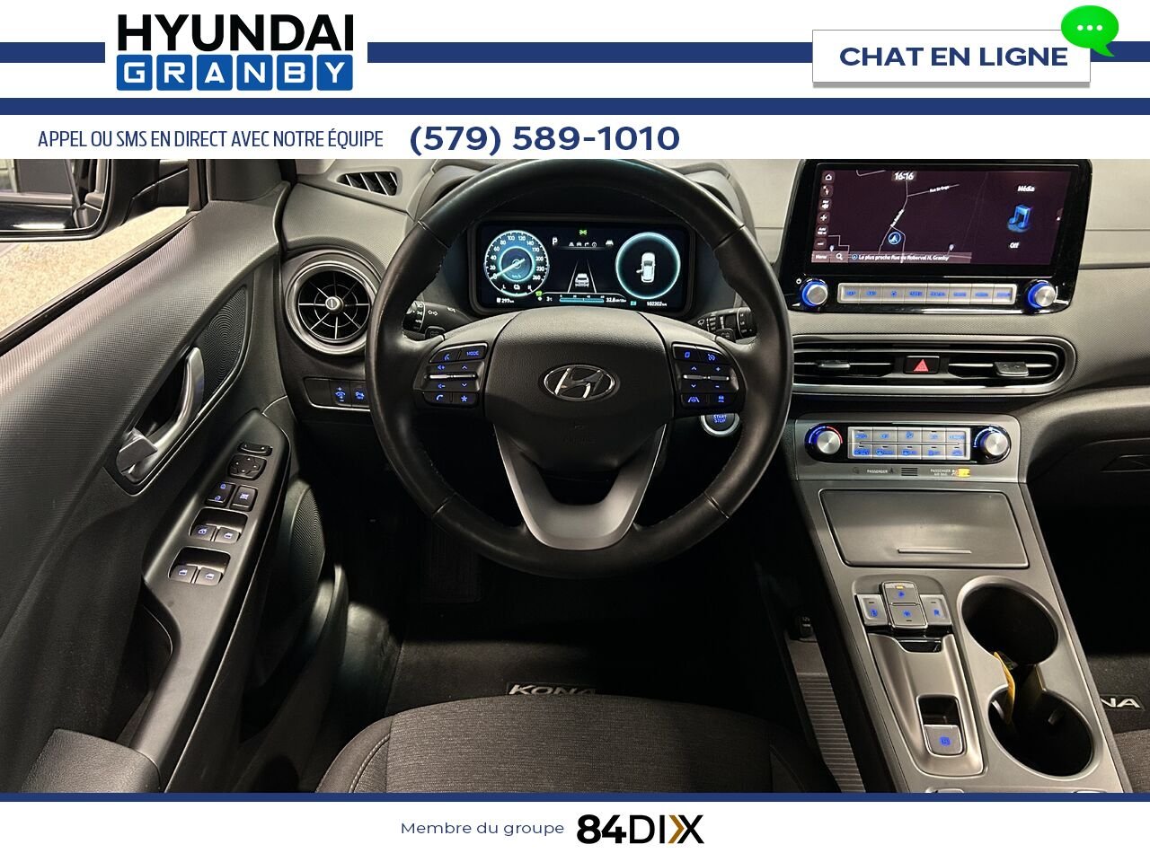 2023 Hyundai Kona Electric Black Granby - photo #14