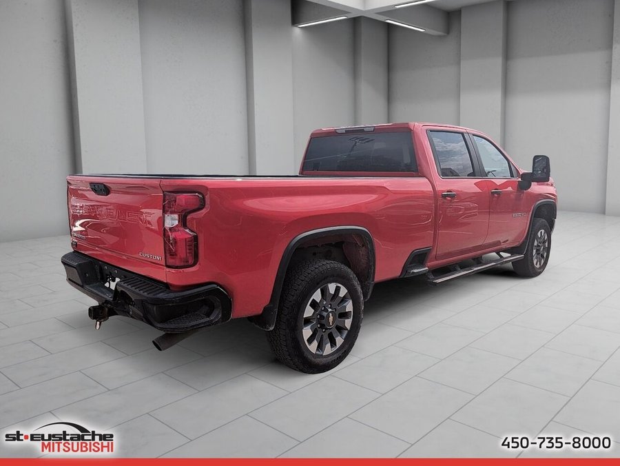 Chevrolet Silverado 2500HD Custom cabine multiplace 4RM 172 po-MAGS-BLUETOOTH-CAMERA DE RECUL 2022 Rouge