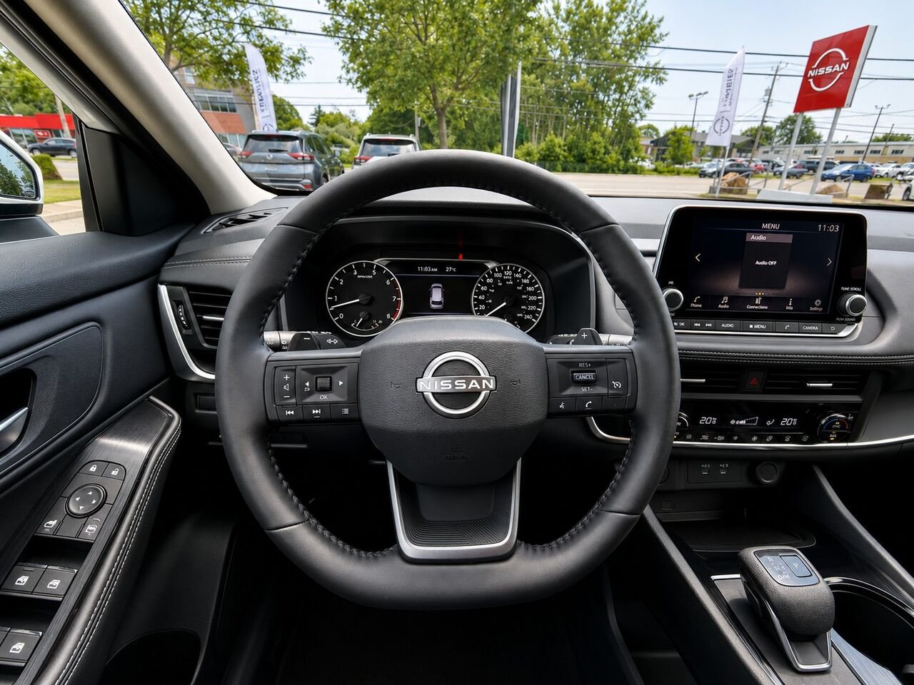 2026 NISSAN Rogue ROGUE S Everest White Tricoat Pearl Châteauguay - photo #13