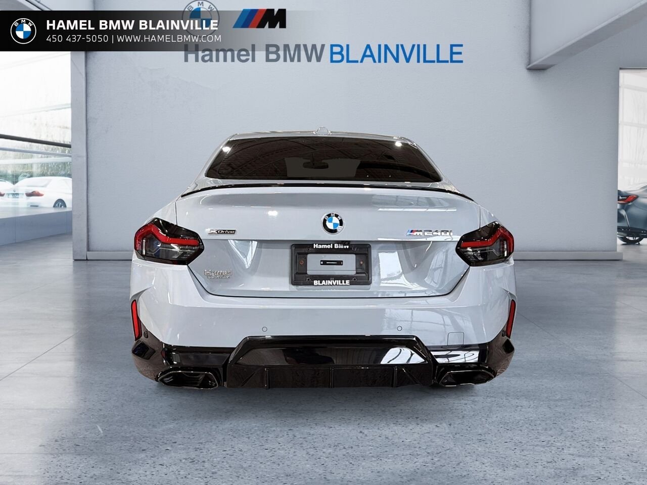 2024 BMW Série 2 M240i xDrive coupé Grey Blainville - photo #2