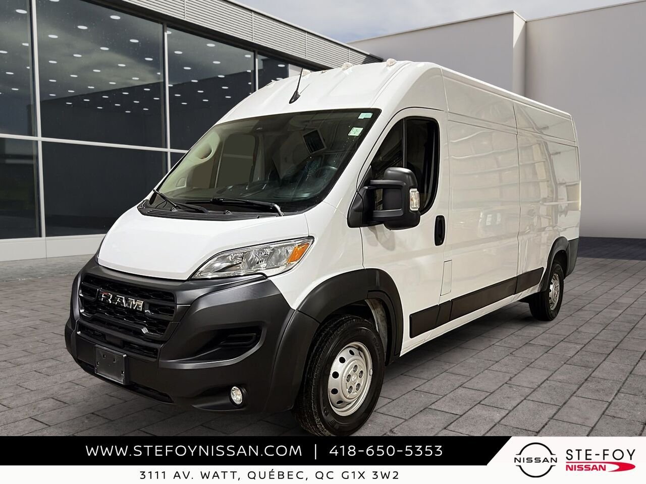 2023 Ram ProMaster fourgonnette utilitaire White Ste-Foy - photo #0
