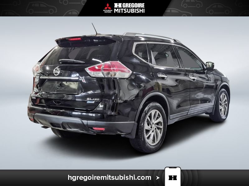 Nissan Rogue MA4350 | SL * AWD* Cuir * Mags * Toit * Caméra * Bluetooth 2015 Noir Laval - photo #8